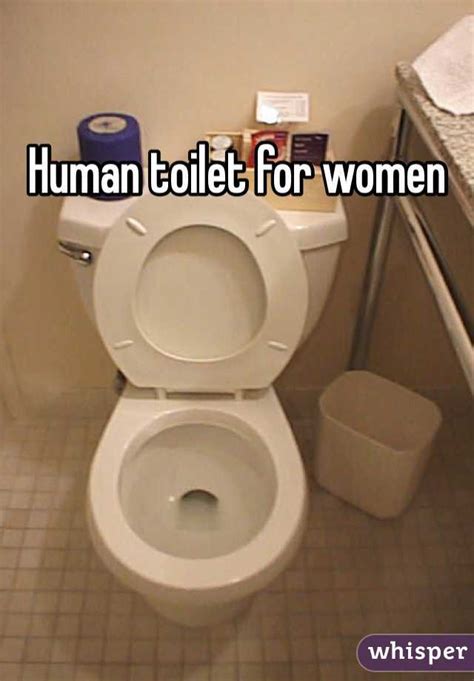human toilet for women