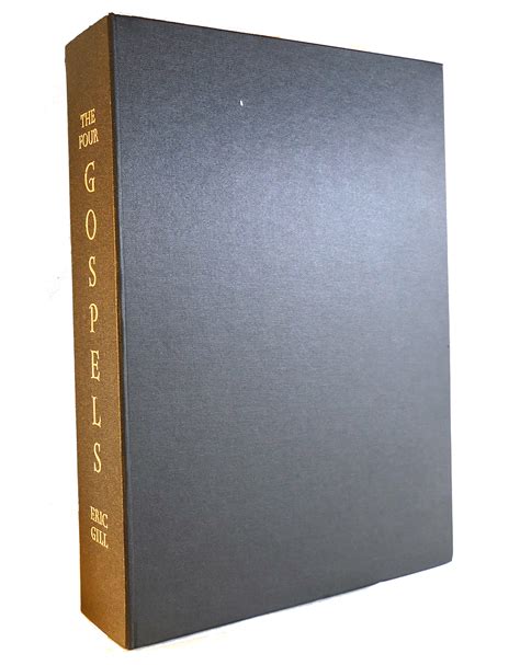 The Four Gospels Of The Lord Jesus Christ By Eric Gill Hardcover 1931
