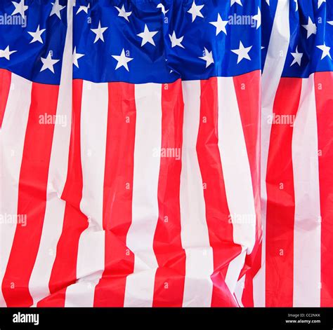 American Flag Banner Stock Photo Alamy