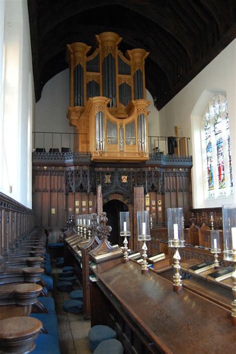 Magdalene College Cambridge Chapel New Organ Goetze And Gwynn