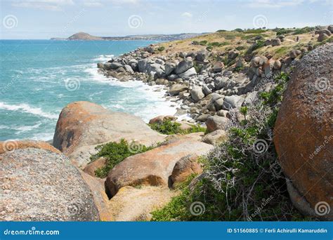 Beautiful Rocky Beach Stock Image Image Of Beach Seashore 51560885