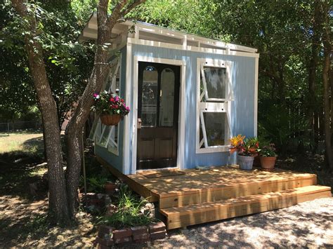 Our Backyard Bungalow In Kerrville Tx Built By My Artist Husband