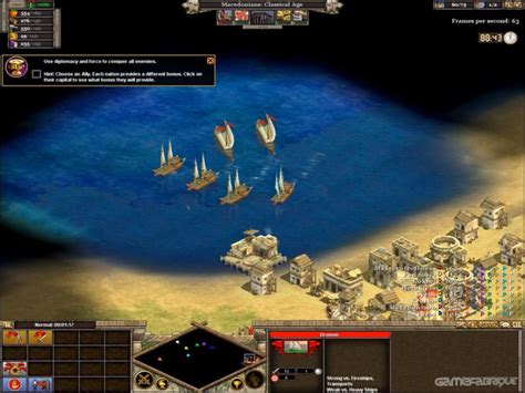 Start with a single city in the ancient age; Rise of Nations: Thrones & Patriots Download | GameFabrique