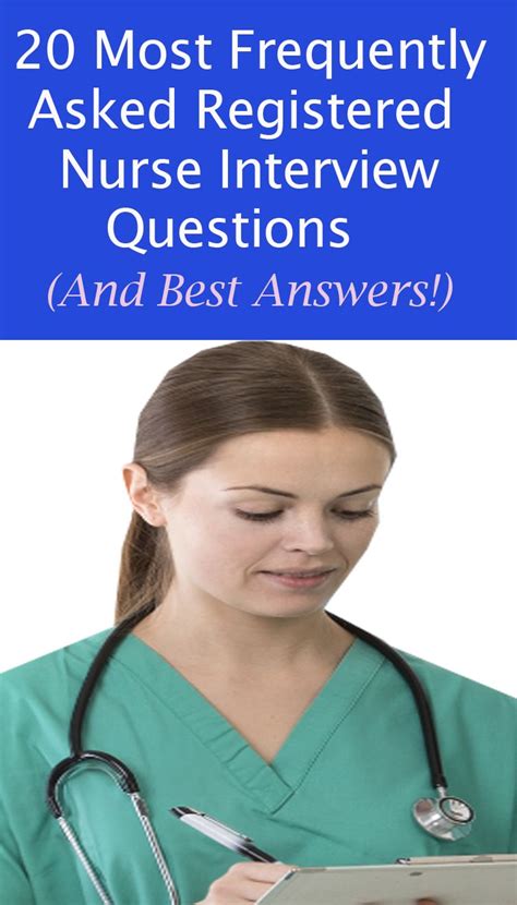 20 Most Frequently Asked Registered Nurse Interview Questions And