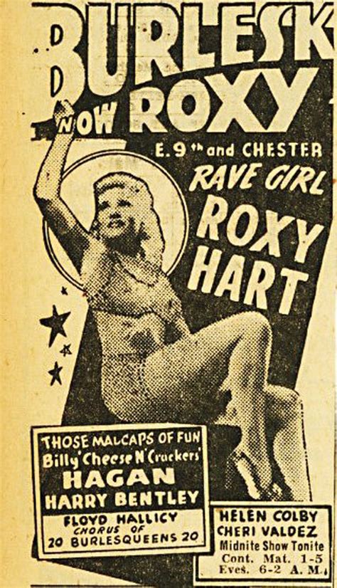 Clevelands Legendary Roxy And The Racy Burlesque Heyday Vintage