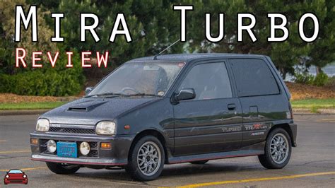 1992 Daihatsu Mira Avanzato TR XX Review A Turbo Kei Car That Stole