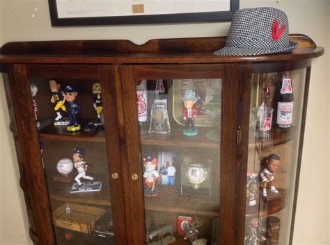 By jflynn, 8 years ago on identify antique furniture. Curved Glass Curio Display Cabinet | Collectors Weekly