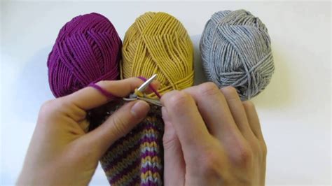 Helix Knitting - YouTube
