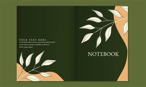 Diary Cover Vector Art Icons And Graphics For Free Download