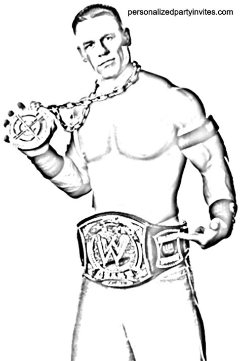 Wwe Coloring Book Archives
