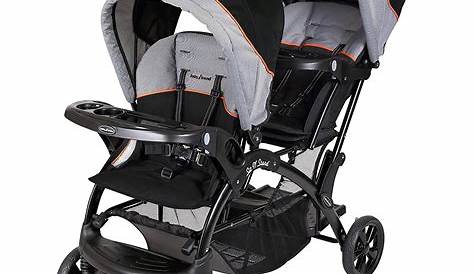 Baby Trend Sit N Stand Travel Toddler & Baby Double Stroller