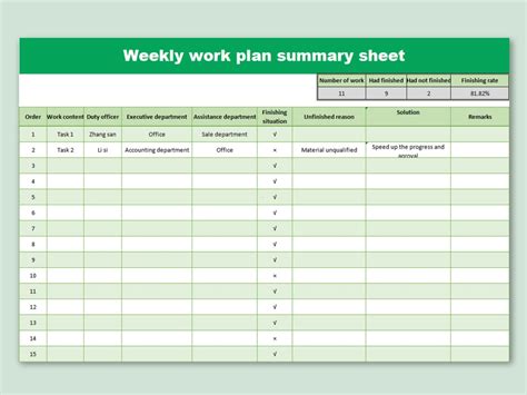 Weekly Schedule Template Excel Free Download 2022 Wps Office Academy
