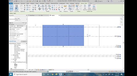 How To Manipulate Wall Heights In Revit Youtube