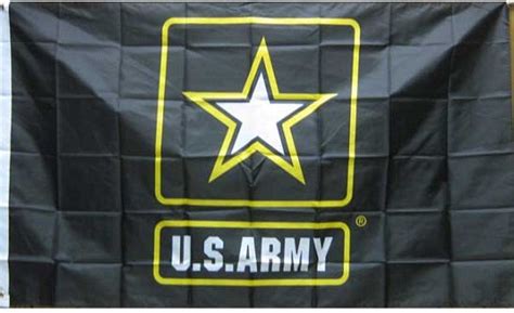 Us Army Star Flag Black Officially Licensed Full Sized Flag 3x5