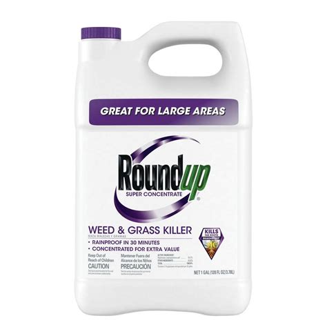 Roundup Weed And Grass Killer Gal Super Concentrate The Home Depot
