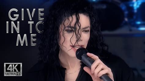 michael jackson give in to me 4k ultra hd 60fps youtube
