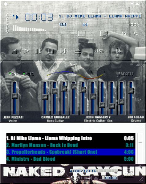 Winamp Skin Naked Raygun Free Download Borrow And Streaming Internet Archive
