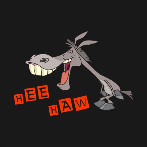 Hee Haw Donkey Laughs Hee Haw Hoodie Teepublic