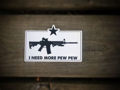 More Pew Pew Sticker And Patch Bundle