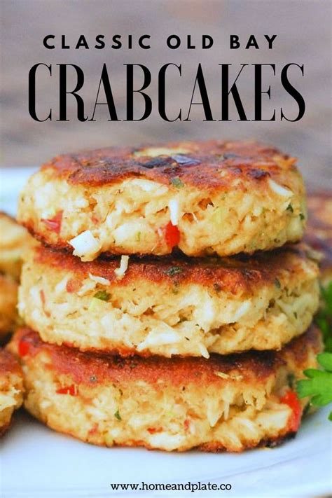 Crab cakes are a classic entertaining idea when you feel like splurging a little! Old Bay Crab Cakes Recipe with Roasted Red Peppers - Home ...