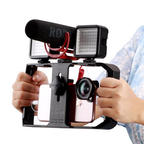 Ulanzi U Rig Pro Smartphone Video Rig W 3 Shoe Mounts Filmmaking Case