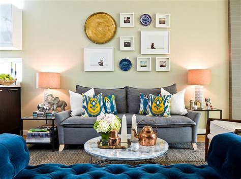 It's great next to a big armchair, but it works well floating in front of a sofa too. Chic Stackable Nesting Tables To Save Space In Style