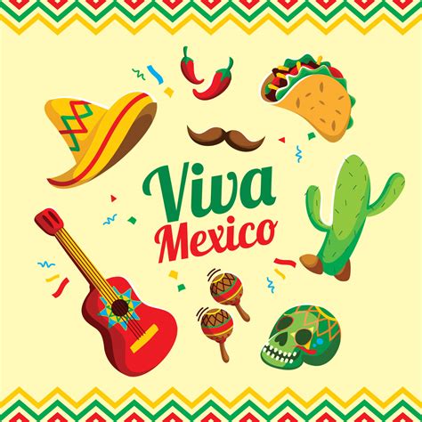 Viva Mexico 227370 Vector En Vecteezy