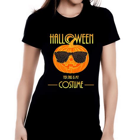Fire Fit Designs Halloween Shirts Fun Womens Halloween Shirt Pumpkin Halloween Shirts For