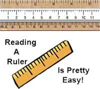 Reading a ruler is a valuable skill that you will likely use on your job, in your hobbies, and in your personal life almost every day. Ruler Measurements : How To Read a Ruler.