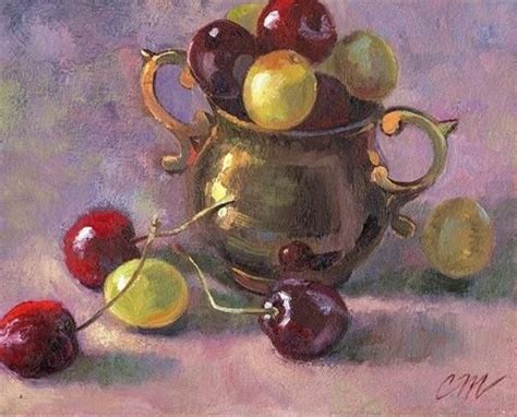 Daily Paintworks Cherries Daily Paintworks Fine Art Gallery