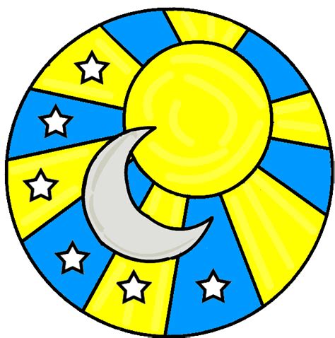 Sun And Moon Clipart