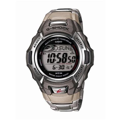 Stainless steel bands are resistant to corrosion for enhanced durability. Shop Casio Mens G Shock Stainless Steel Tough Solar Atomic ...