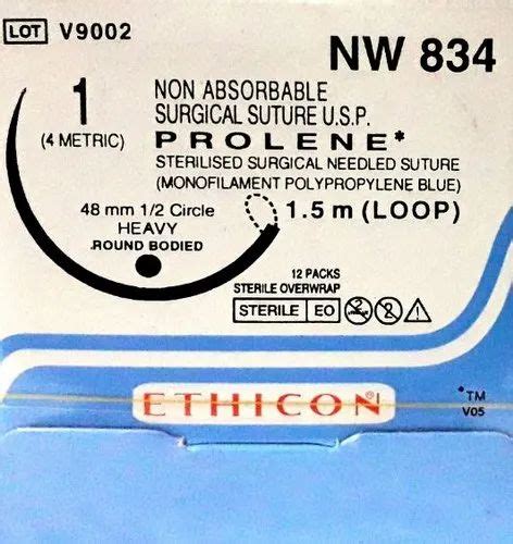 Ethicon Prolenepolypropylene Nw834 At Rs 4147box Medical