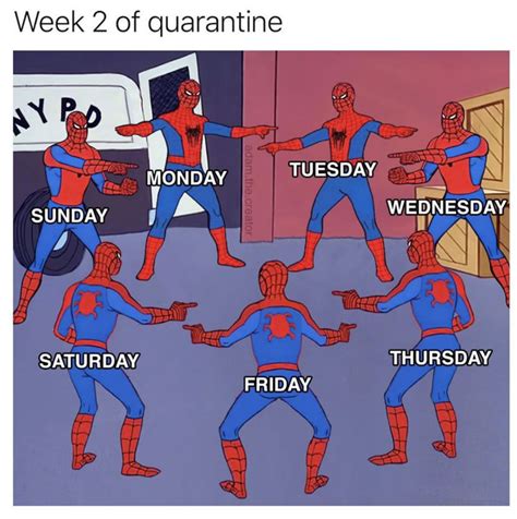 If you strike me down, i shall become more powerful than you could possibly imagine. Week 2 Of Quarantine Spiderman Coronavirus Meme - Shut Up ...