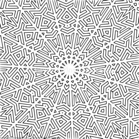 5 Abstract Pattern Coloring Pages In 2020