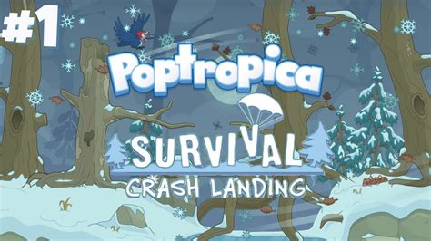 Poptropica Survival Island Pt 1 Crash Landing Youtube