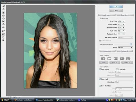How To Make Curly Hair On Photoshop Cs3 Youtube