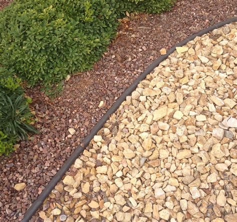 These grades are determined based on the size of the stone after it. California Gold Gravel 2" and Wine Red Gravel 3/4 ...