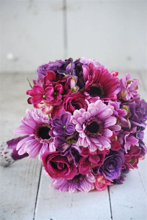 We did not find results for: Silk bridal bouquet purple roses, purple, pink hydrangeas ...