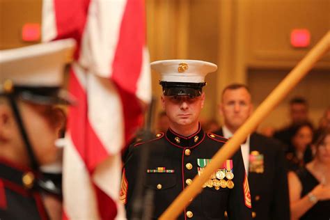 A Member Of A Marine Corps Honor Guard With Headquarters Picryl