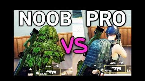 How To Become Pro In Pubg Noob Vs Pro Youtube