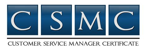 Csmc Customer Service Manager Certificate Accredited Certification