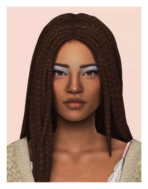 Sims 4 Maxis Match Cc Ethnic Hair