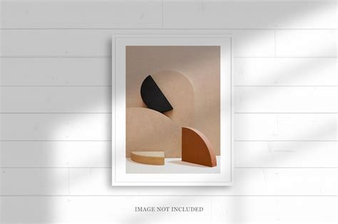 Premium Psd Minimalist Photo Frame Mockup