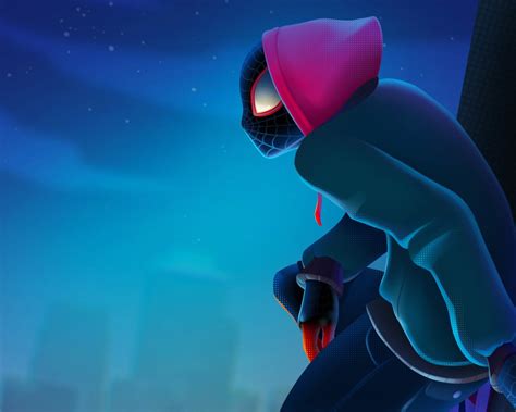 Download 1280x1024 Miles Morales Spider Man Into The Spider Verse