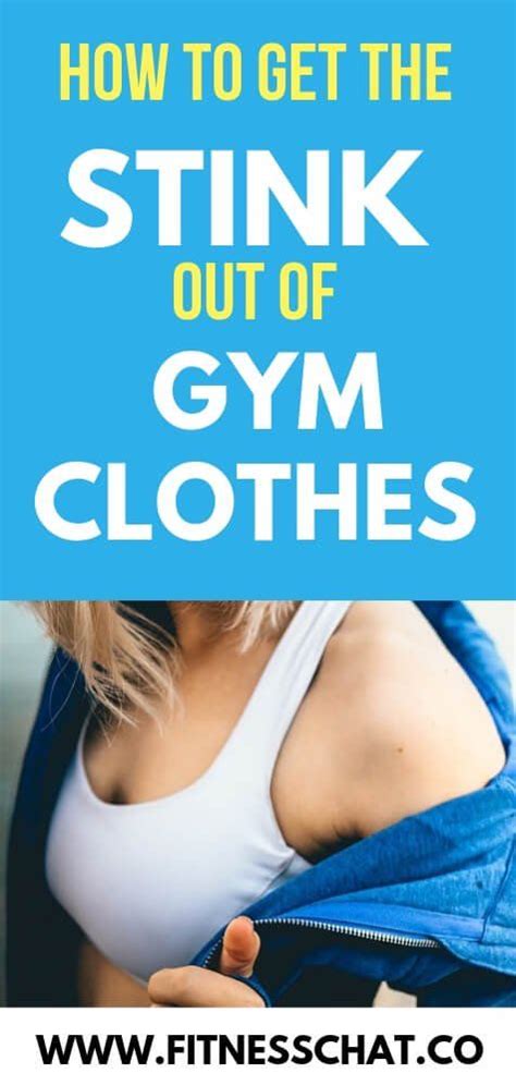 How To Get The Musty Smell Out Of Gym Clothes Gym Outfit Upper Body