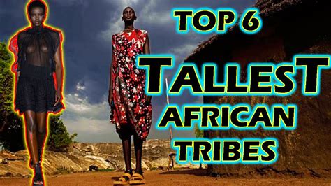 Top 6 Tallest African Tribes Somali Dinka Maasai Nuer Anuak Or