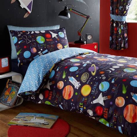 Baby bedding is a blend of style and function. Blue Outer Space Bedding Twin or Full Duvet Cover Set ...