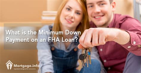 The Minimum Down Payment On An Fha Loan