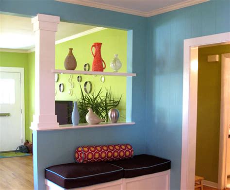 Chips that show coordinating colors are especially paint broad sections of the wall at eye level. kids wall painting ideasOperate Online
